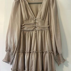 Altar'd State Beige Dress